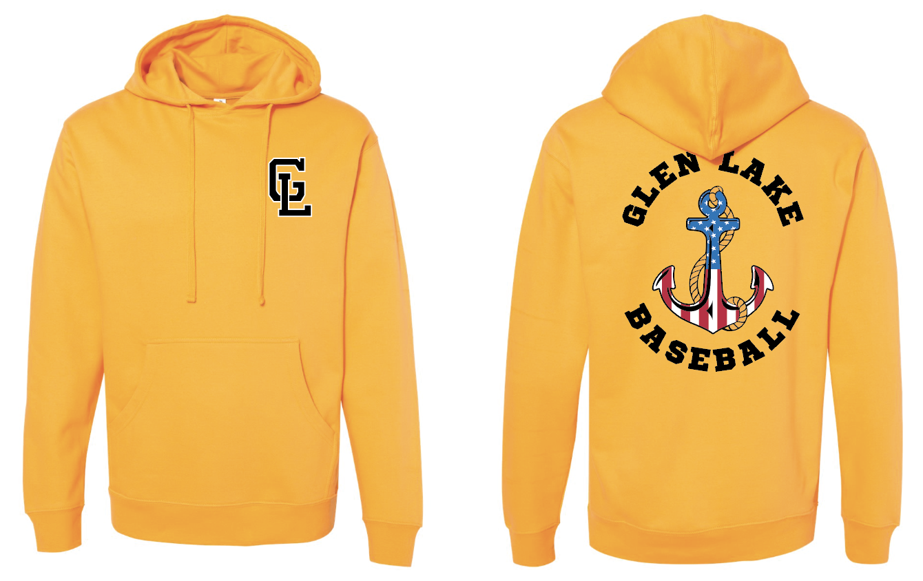 Patriotic Baseball Hoodie