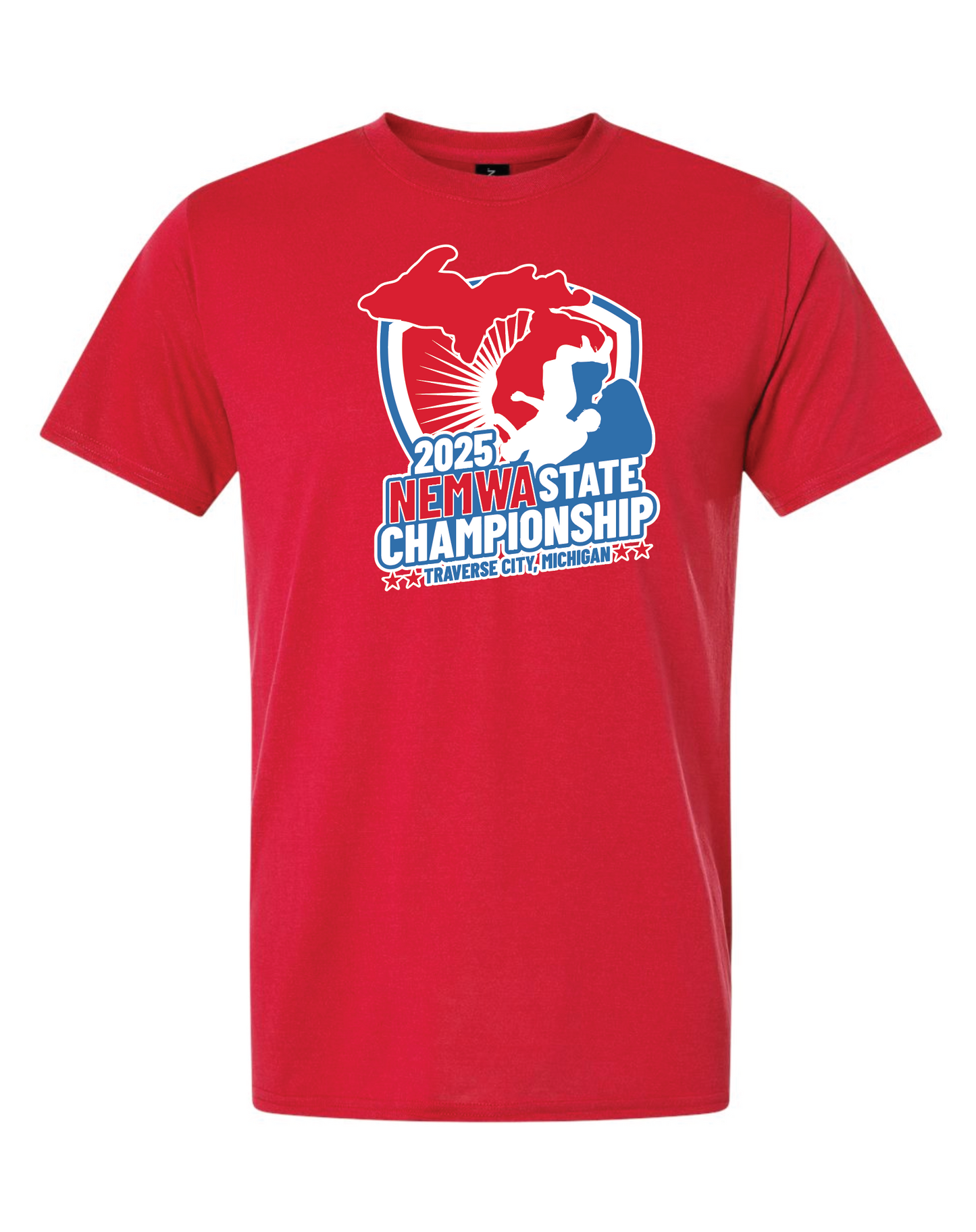 NEMWA 2025 Adult T-Shirt (Red)