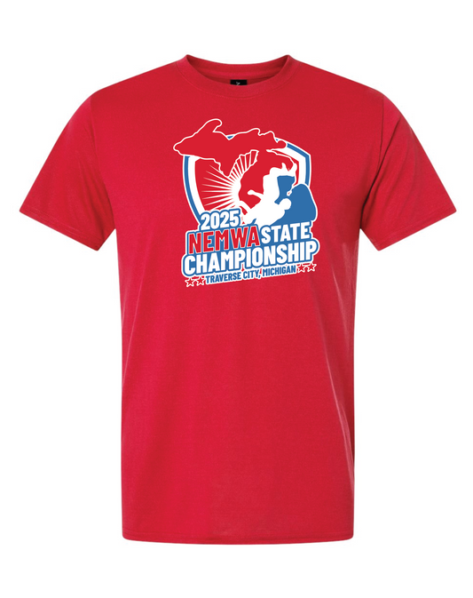 NEMWA 2025 Adult T-Shirt (Red)