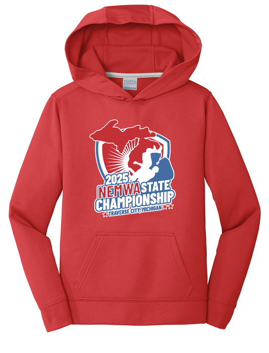 NEMWA 2025 Youth Hoodie (Red)