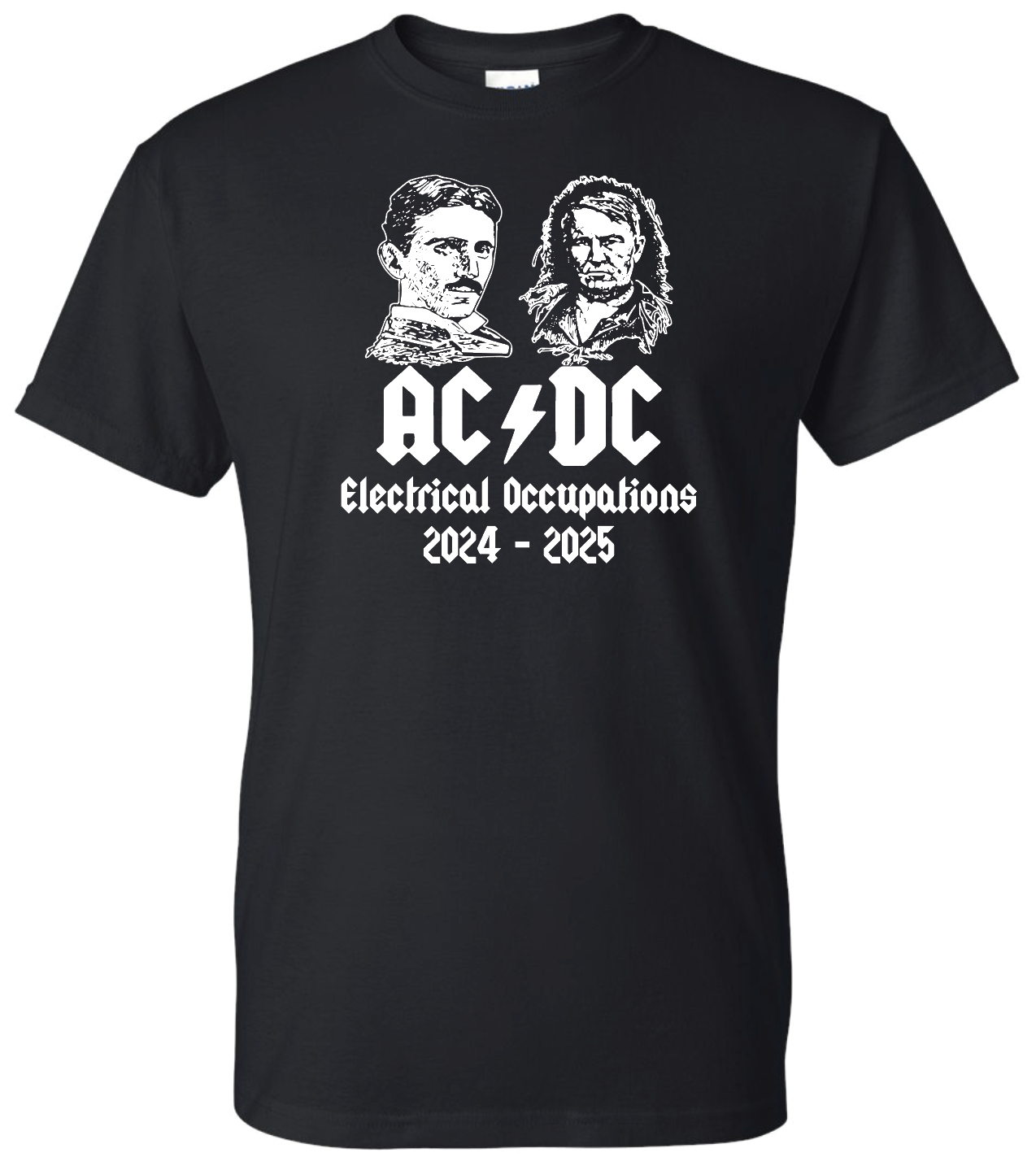 Tesla vs. Edison AC/DC Tee