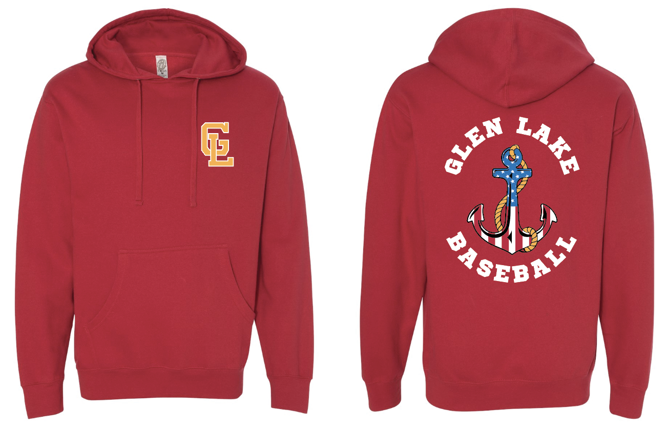 Patriotic Baseball Hoodie