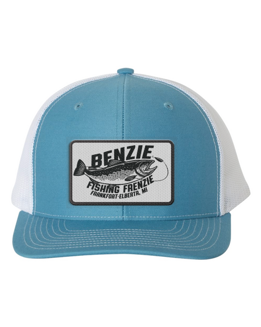 BFF Patch Trucker - Columbia Blue/White