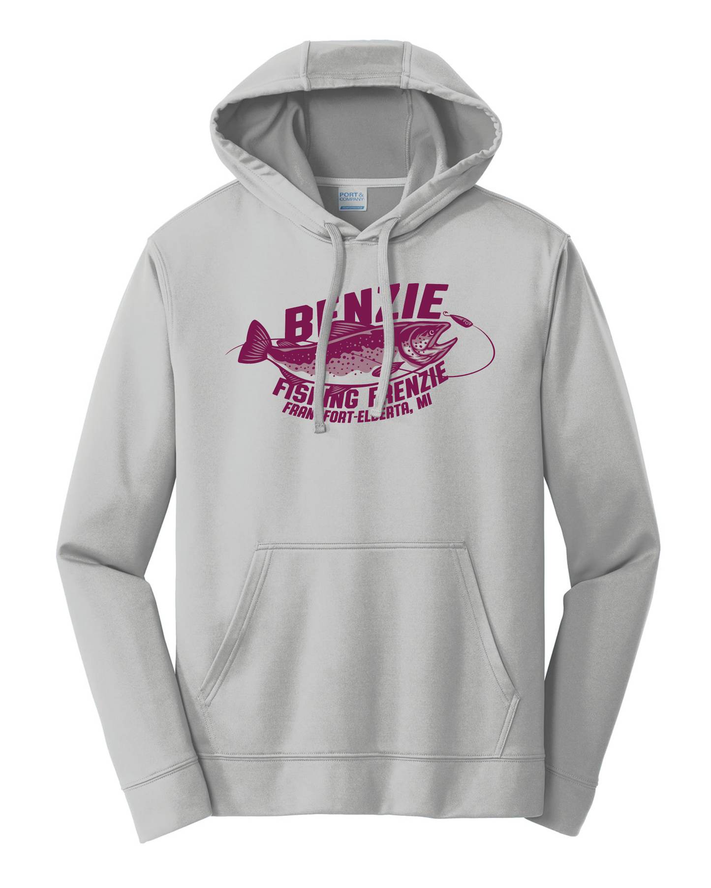 BFF Performance Hoodie - Pink Print