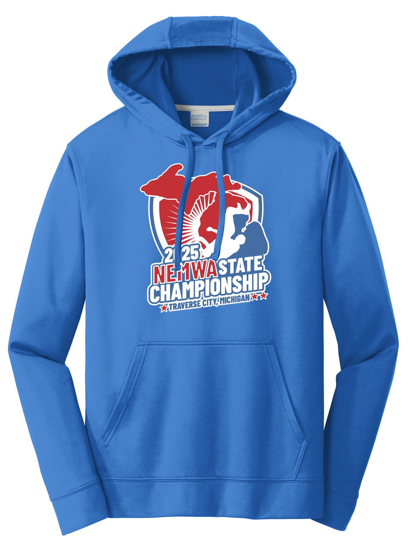 NEMWA 2025 Adult Hoodie (Blue)